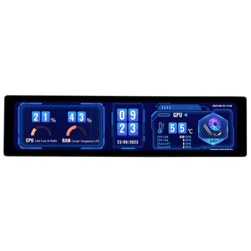 PC ǻ ̽  ġ ũ, 11.9 ġ IPS USB  ȭ, ǻ ͸ CPU GPU RAM ÷, 320*1480